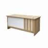 479164 (42) Bureau K082-1400T – 1m40 avec 3 Tiroirs