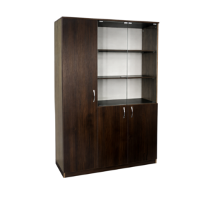 armoire semi vitre