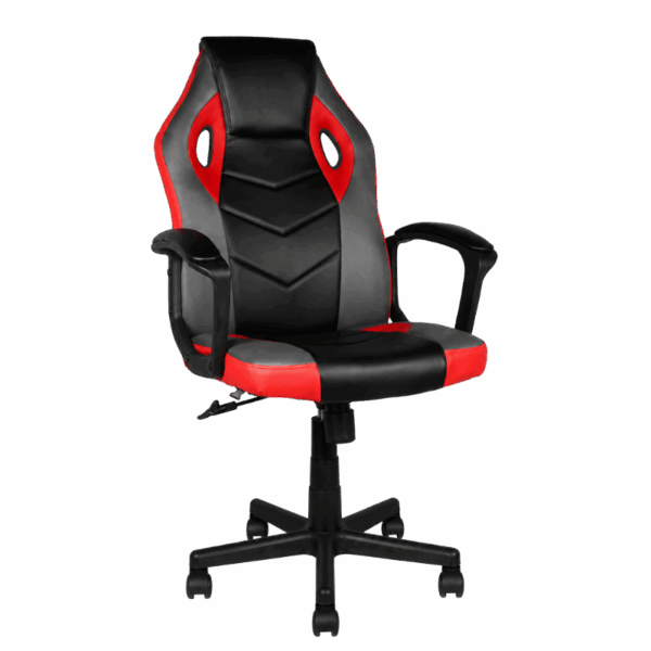 479164 (61) Chaise Gaming 5620T avec Dossier Haut – Noir, Bleu et Rouge